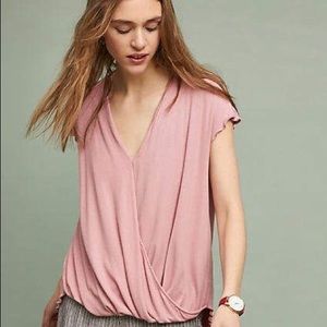 Anthropologie Saturday Sunday Clarissa Wrap Top